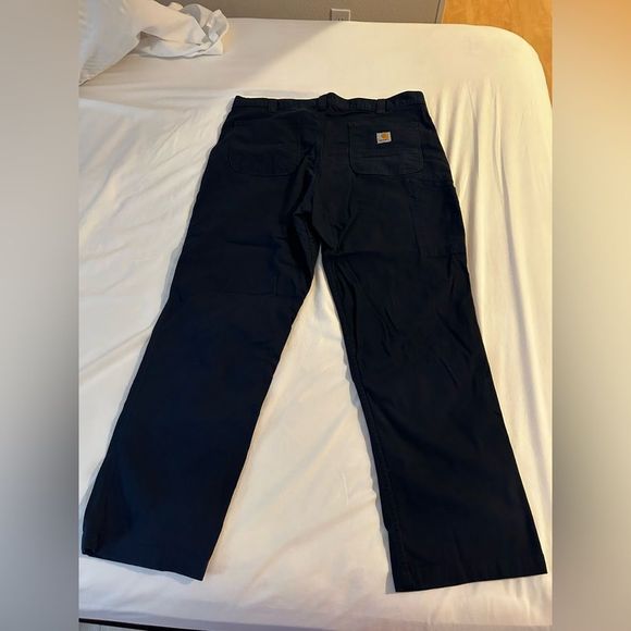 Carhartt Other - Men’s Carhartt double knee canvas navy blue 38 x 30